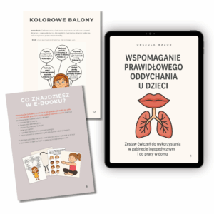 E-book „Wspomaganie prawidłowego oddychania u dzieci”